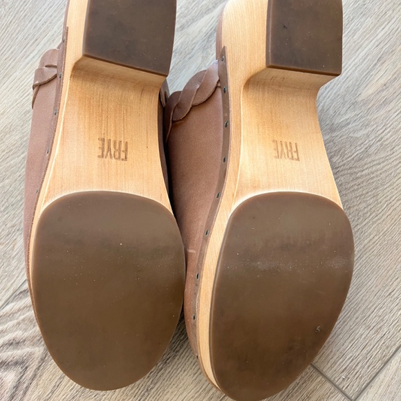 Frye Mille Braid Leather Slip on Mules - Picture 5 of 5